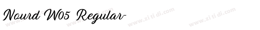 Nourd W05 Regular字体转换 Nourd W05 Regular字体转换